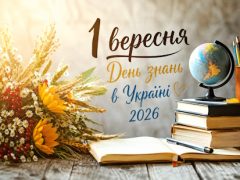 Вітаємо з Днем знань!